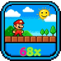 68x